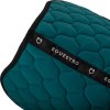 Dečka podsedlová Jersey Black Line Equestro, univerzálna, petrol