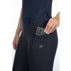 Legíny Aruba HKM, s gripom, dámske, deep blue
