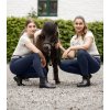 Legíny jazdecké Nala ELT, s gripom, dámske, night blue