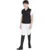 Vesta jazdecká Equestro, detská, čierna