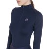 Tričko multifunkčné Base Layer Equestro, dámske, navy/lilla