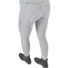 Legíny jazdecké Airy II BUSSE, s gripom, dámske, grey