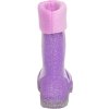 Gumáky zateplené Light Glitter Equipage, detské, purple haze