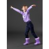 Gumáky zateplené Light Glitter Equipage, detské, purple haze
