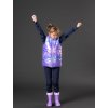 Gumáky zateplené Light Glitter Equipage, detské, purple haze