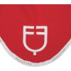 Ušaňa GP Logo Equestro, poppy red/white