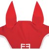 Ušaňa GP Logo Equestro, poppy red/white