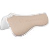 Dečka tlmiaca Spine Free Memory Foam & Bamboo Acavallo, drezúrna, COB/FULL, sand/white