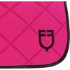 Dečka podsedlová GP Logo Equestro, drezúrna, fuchsia/black