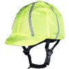 Poťah na prilbu Reflective HKM, neon yellow