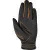 Rukavice jazdecké Fashion HKM, black/sand