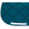 Dečka podsedlová GP Logo Equestro, drezúrna, petrol/white