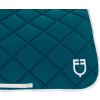 Dečka podsedlová GP Logo Equestro, drezúrna, petrol/white