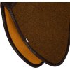 Dečka tlmiaca CC Spine Free & Memory Foam Double Felt Acavallo, skoková, brown/mustard