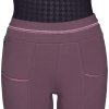 Legíny jazdecké Fayen QHP, s gripom, dámske, vintage violet