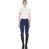 Legíny jazdecké Kao Light Equestro, s gripom, dámske, navy/yellow