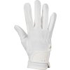 Rukavice jazdecké Amara Umbria Equitazione, biele