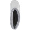 Gumáky zateplené Light Glitter Equipage, detské, silver