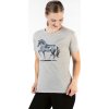 Tričko Graphical Horse HKM, dámske, grey