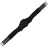 Podbrušník anatomický Neoprene Padded Equestro, čierny