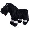 Plyšový koník Cuddle Pony HKM, čierny