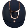 Prilba jazdecká Eclipse Plain Matt Equestro, navy/rose gold