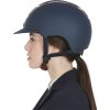 Prilba jazdecká Eclipse Plain Matt Equestro, navy/rose gold