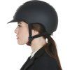 Prilba jazdecká Eclipse Plain Matt Equestro, čierna (Obvod hlavy 	59-61 cm)