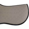 Dečka tlmiaca Memory Foam & Bamboo Acavallo, drezúrna, terra/black