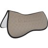 Dečka tlmiaca Memory Foam & Bamboo Acavallo, drezúrna, terra/black