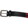 Opasok kožený Polo S Equestro, black/blue/burgundy