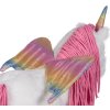 Plyšový jednorožec Cuddle Pony HKM, biely