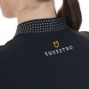 Tričko polo Strass Equestro, dámske, čierne