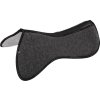 Dečka tlmiaca CC Spine Free & Memory Foam Double Felt Acavallo, skoková, charcoal/grey