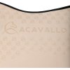 Dečka podsedlová Gel Grip & Bamboo Fiber Acavallo, drezúrna, sand/black