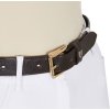 Opasok kožený Egg Butt Equestro, brown/gold