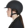 Prilba jazdecká Eclipse Plain Matt Equestro, black/silver