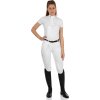 Rajtky Selene Equestro, s kolennými záplatami, dámske, biele