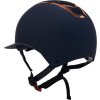 Prilba jazdecká Eclipse Stone Mat Wide Visor Equestro, navy/rose gold