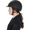 Prilba jazdecká Galaxy Shiny Equestro, black/rose gold shiny