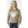 Tričko s dlhým rukávom Horse Spirit HKM, detské, grey/green