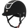 Prilba jazdecká Eclipse Stone Velvet Equestro, black/silver (Obvod hlavy 	59-61 cm)