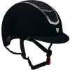 Prilba Eclipse Stone Velvet Equestro, black/silver