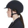 Prilba jazdecká Eclipse Stone Velvet Equestro, navy/silver (Obvod hlavy 	59-61 cm)