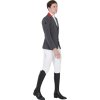 Sako na preteky Elegance Equestro, pánske, grey/burgundy