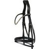 Uzdečka Brooklyn CATAGO, čierna (Veľkosť PONY	)