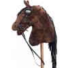 Visačka na uzdečku pre Hobby Horse HKM, čierna