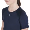 Tričko multifunkčné Equestro, detské, navy