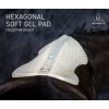 Dečka tlmiaca Hexagonal Soft Gel Acavallo, čierna