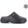 Papuče Clogsy Sherlow Blackfox, zimné, pre dospelých, čierne
